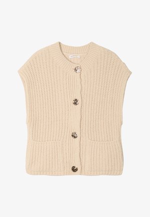 Cache Cache Veste sans manches - ecru