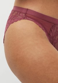 Next 3 PACK - Nohavičky/Slipy - black terracotta rose pink