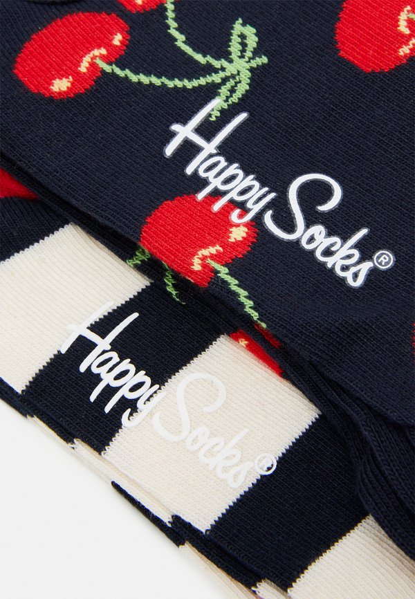 CHERRY STRIPE UNISEX 2 PACK - Socks - multi4