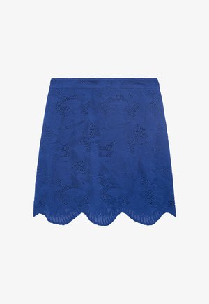 Caroll, Jupe trapèze - bleu roi