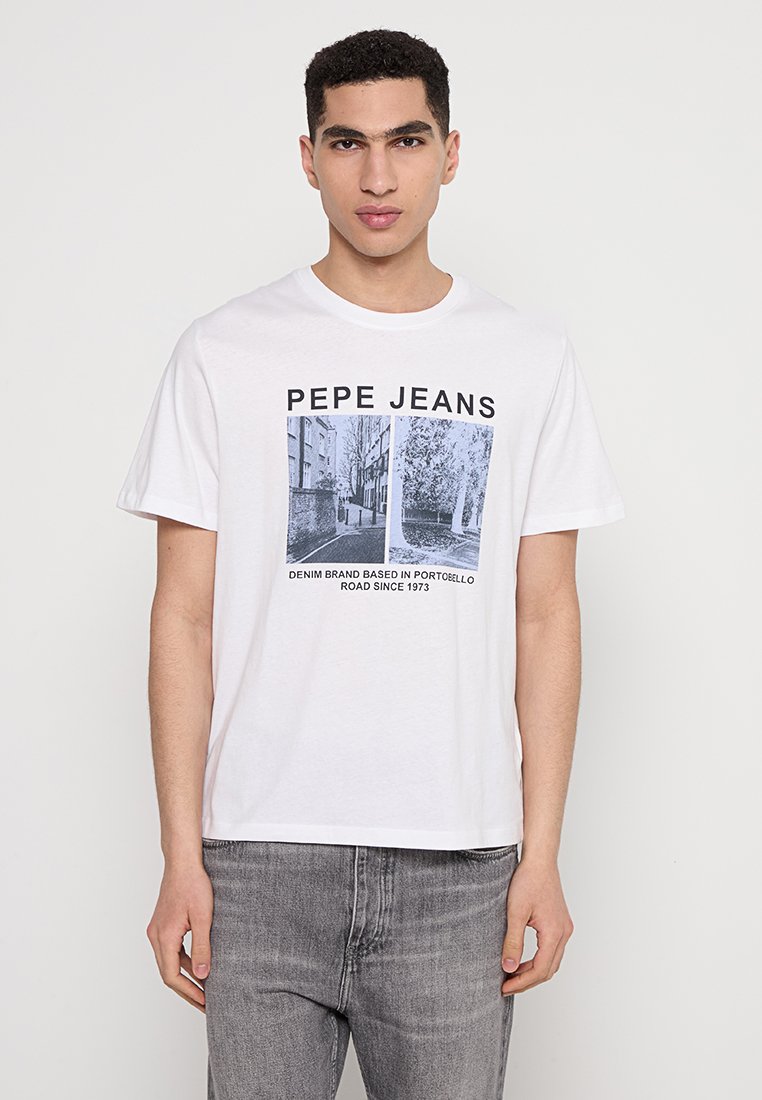 Pepe Jeans T-shirt print wit