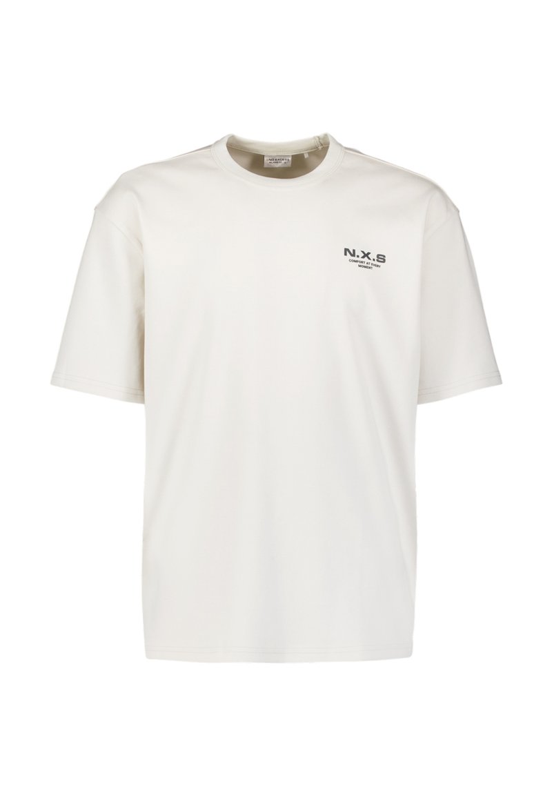 NO EXCESS T-shirt print beige