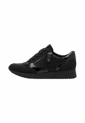 LÉOPARD - Baskets basses - black glitter