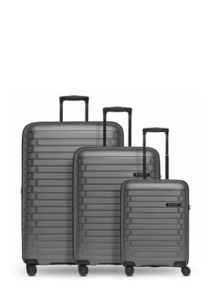 COLLECTION THE THREE SET 3-TEILIG MIT DEHNFALTE - Set de valises - anthracite-metallic