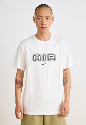Nike Sportswear AIR GRAPHIC TEE - T-shirt con stampa - white/(black)