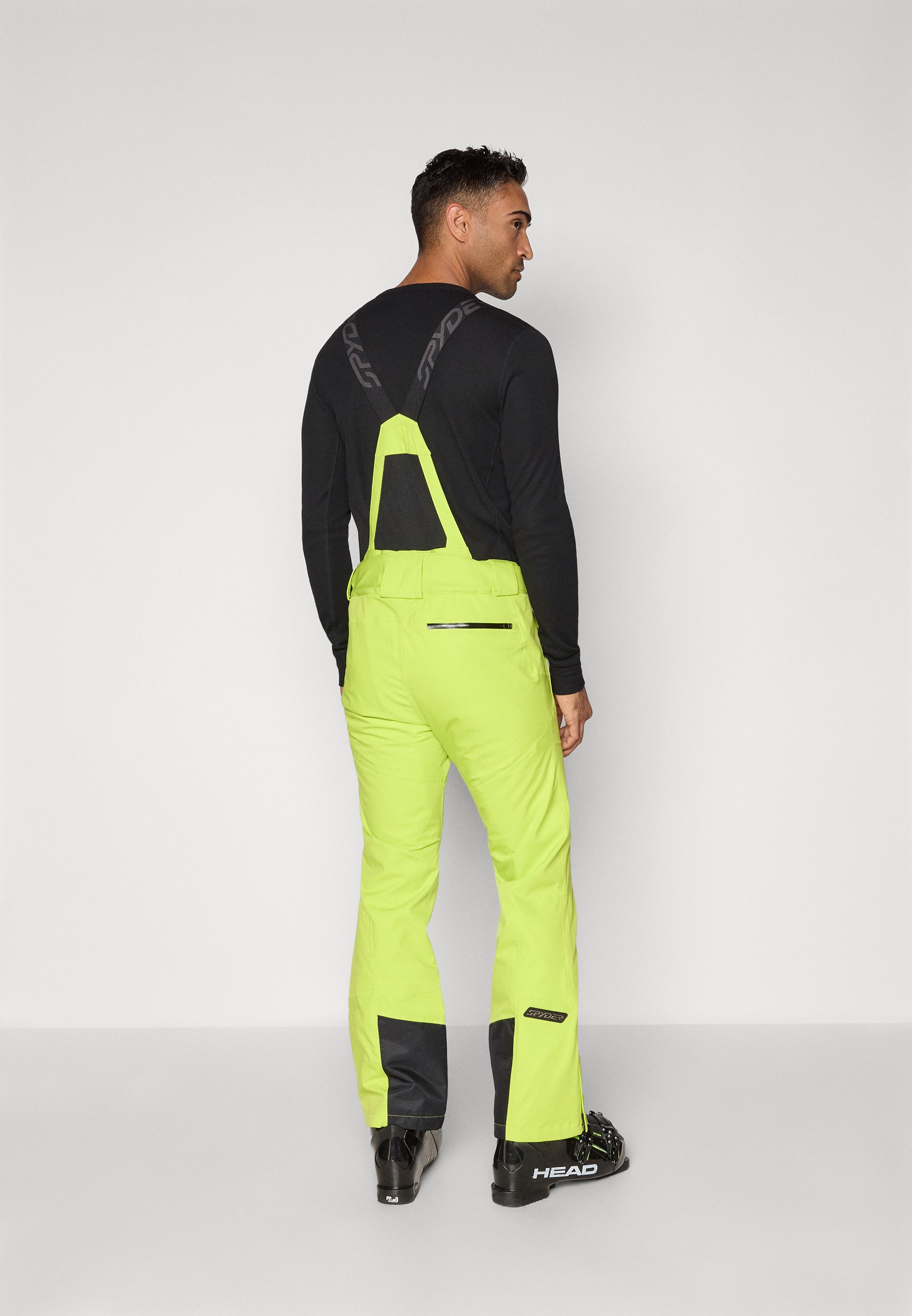 Spyder DARE PANTS - Ski pants - lime/light yellow - Zalando.co.uk