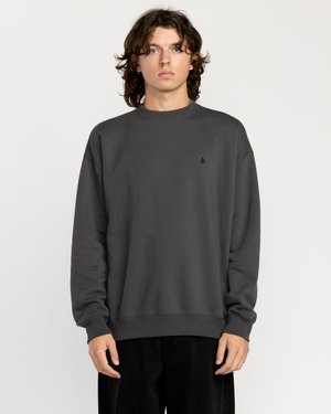 SINGLE STONE PW CREW - Sweatshirt - asphalt black