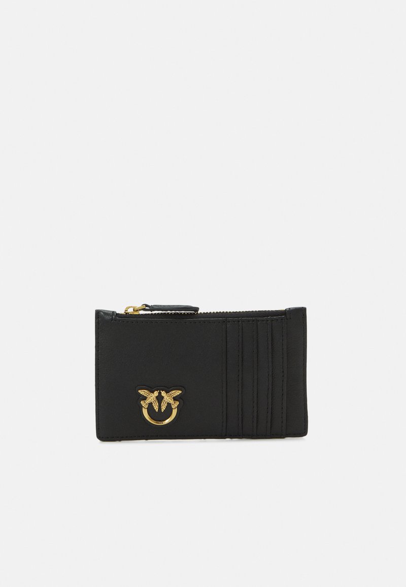 Pinko Women's Airone Leather Card Holder Blue main image 1