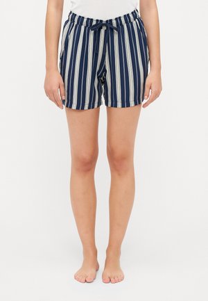 KURZ - Pantaloni del pigiama - blue/beige