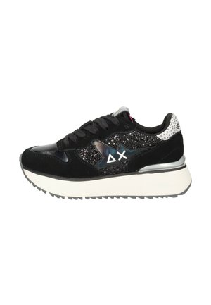 Sun68, SNEAKER BIG STARGIRL GLITTER - Sneakers laag - nero