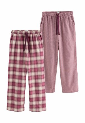 REGULAR FIT - 2 PACK  - Pyjamasbyxor - red check