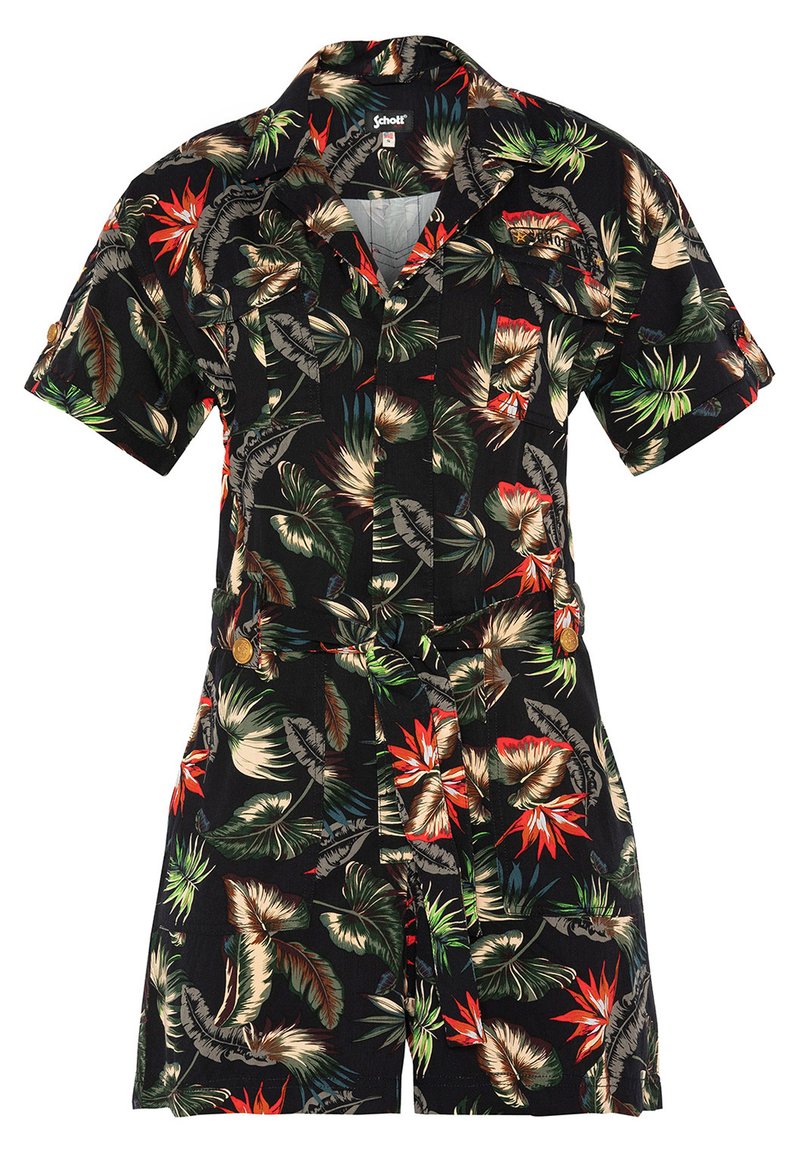 Schott Jumpsuit zwart