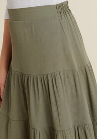 Damart A-Linien-Rock - Khaki