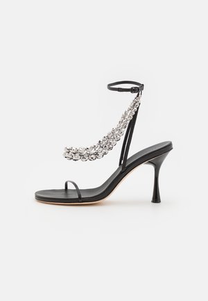 Studio Amelia TRINKET HEEL - Sandali con tacco - black