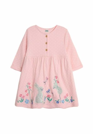 MOUSE APPLIQUE BUTTON FRONT - REGULAR FIT - Vardagsklänning - pink