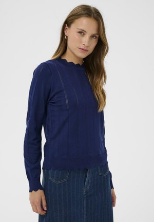 OBETTESZ PULLOVER - Svetrík - navy peony