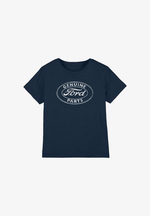 Ford, GENUINE PARTS - Print T-shirt - dark blue