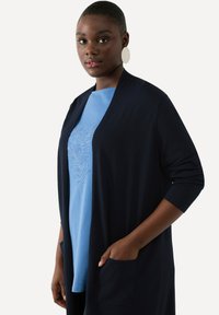 Ulla Popken Kardigan - navy blue