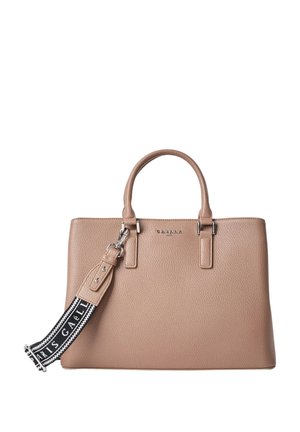 LOGATA JAQUARD - Borsa a mano - cammello