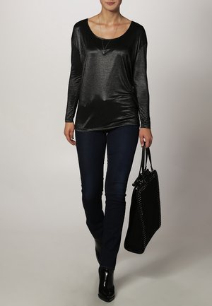 Sisley, Maglietta a manica lunga - black