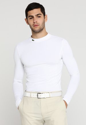 GOLF PERFORMANCE LONG SLEEVE - Long sleeved top - white
