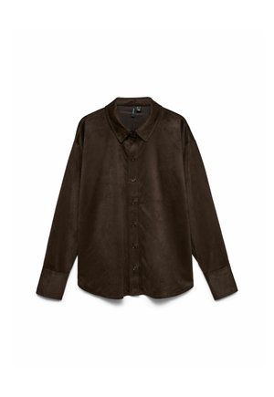 Vero Moda, SHIRT VMKATTY SHIRT - Chemisier - chocolate torte