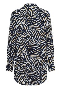 Unausgewählt, blue graphic lines