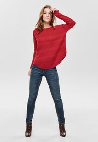 ONLY ONLCAVIAR - Jumper - high risk red