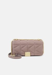 KARL LAGERFELD KUILT CROSSBODY  - Skulderveske - ash grey