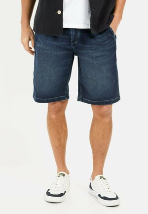 Denim shorts - dark indigo