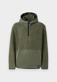 TRAIN LOGO SERIES HOODIE - Fleece jumper - beetle