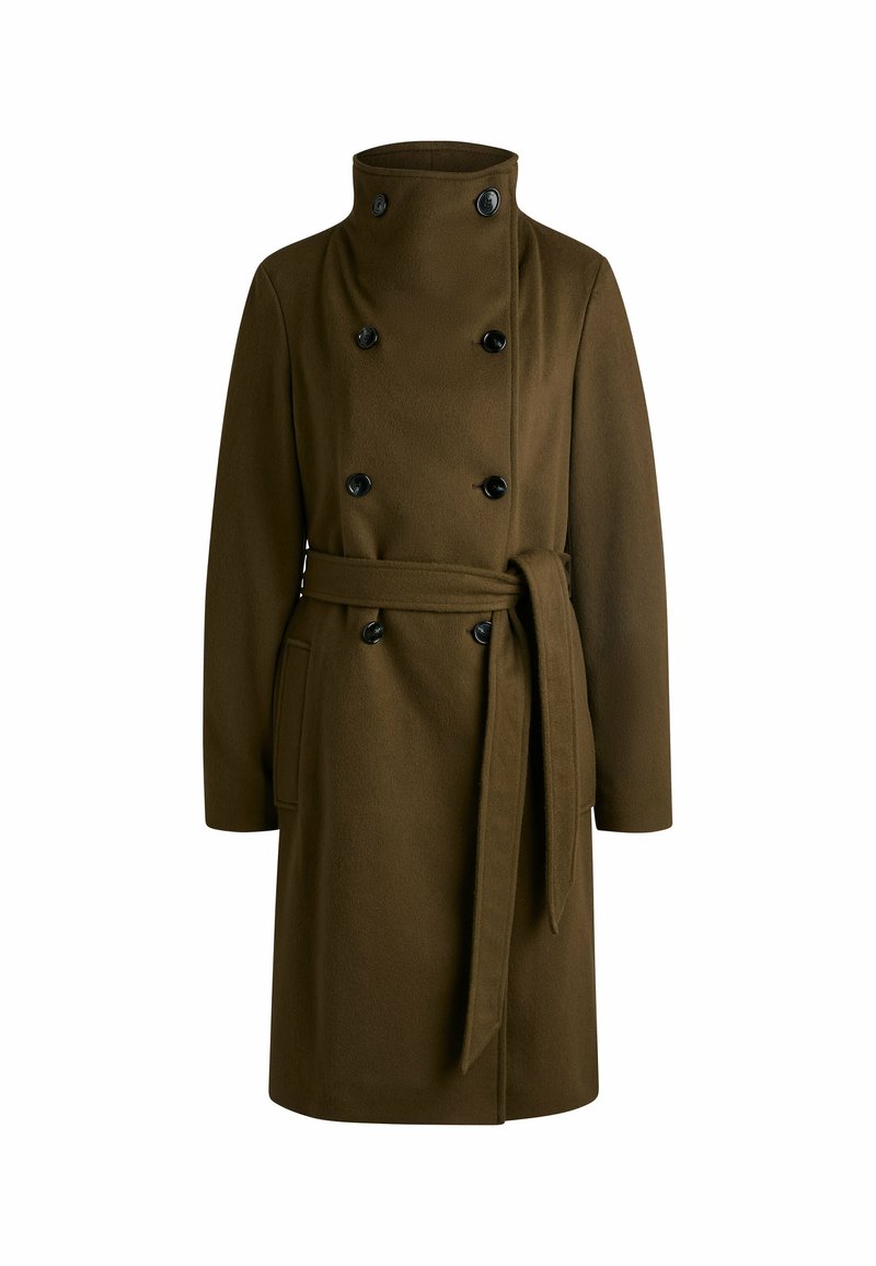 Boss Trenchcoat groen
