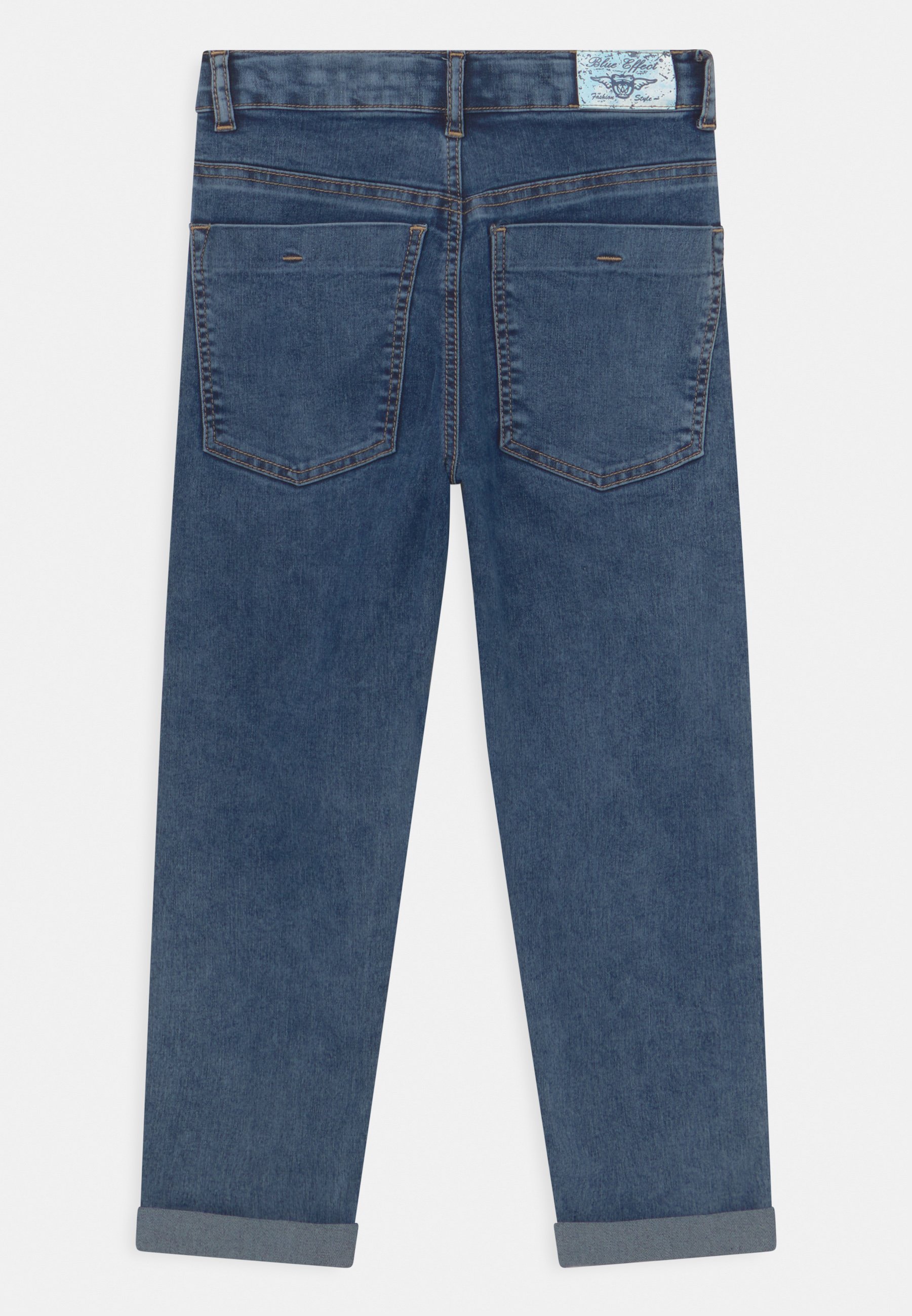 Blue Effect GIRLS CROPPED BALLOON FIT - Laisvo kirpimo džinsai - dark  blue/tamsiai mėlynų džinsų - Zalando.lt