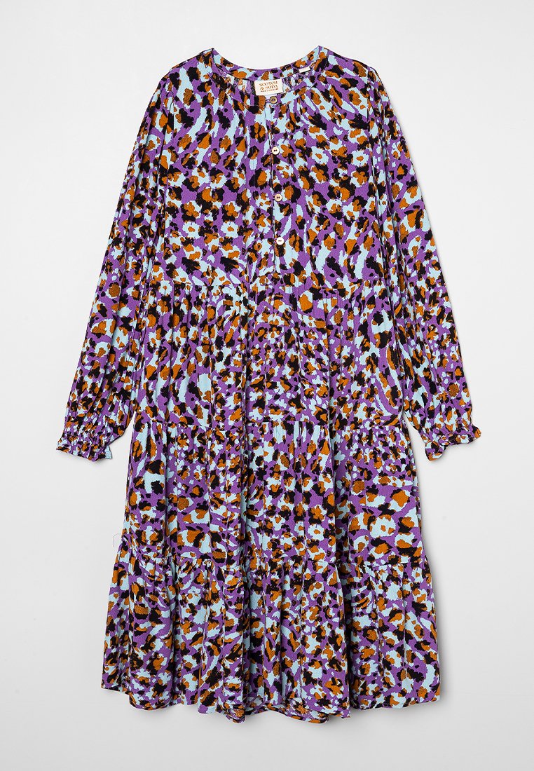 Scotch & Soda Jurk paars Scotch & Soda Jurk paars