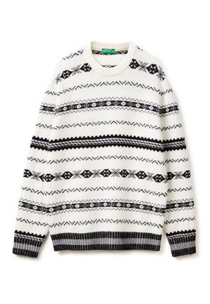 CREWNECK - Strickpullover - white