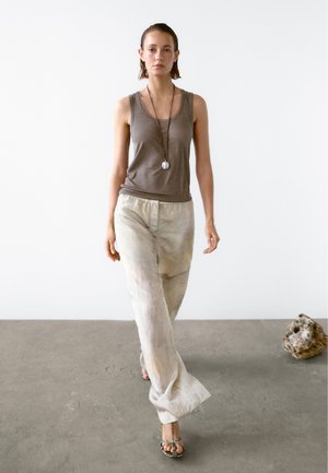 FLOWING  - Trousers - blue grey
