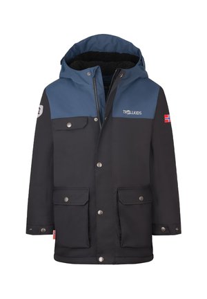 TROLLKIDS, KIDS GUDVANGEN JACKET UNISEX - Hardshell jacket - black