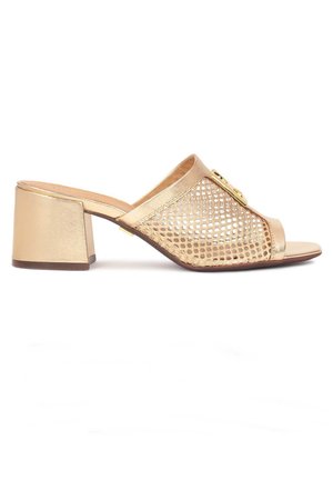 SAGE - Heeled mules - gold