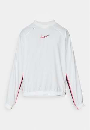 Nike Performance SHELL TOP - Bluză cu mânecă lungă - summit white/black/hyper pink