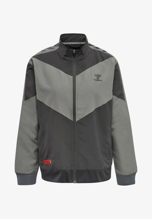 Hummel HMLPRO GRID WALK OUT - Træningsjakke - forged iron quiet shade