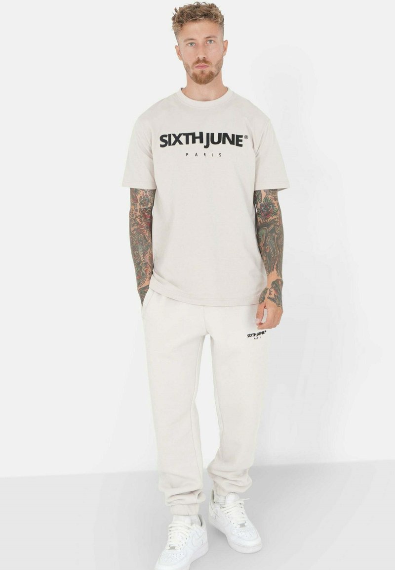 Sixth June T-shirt print beige Sixth June T-shirt print beige