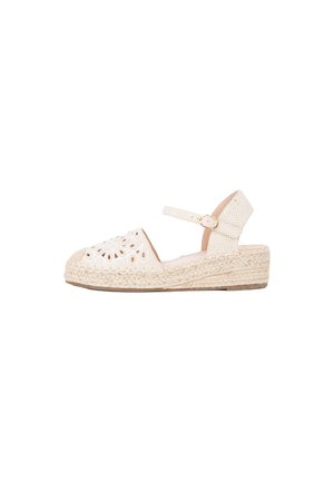 Wedge sandals - beige