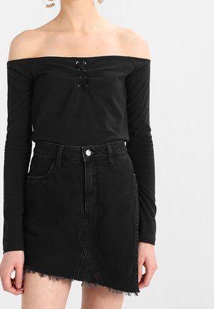 Langarmshirt - black