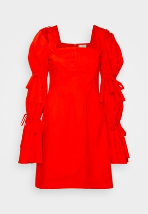 Sara Battaglia PUFFY SLEEVES DRESS - Robe de soirée - aperol