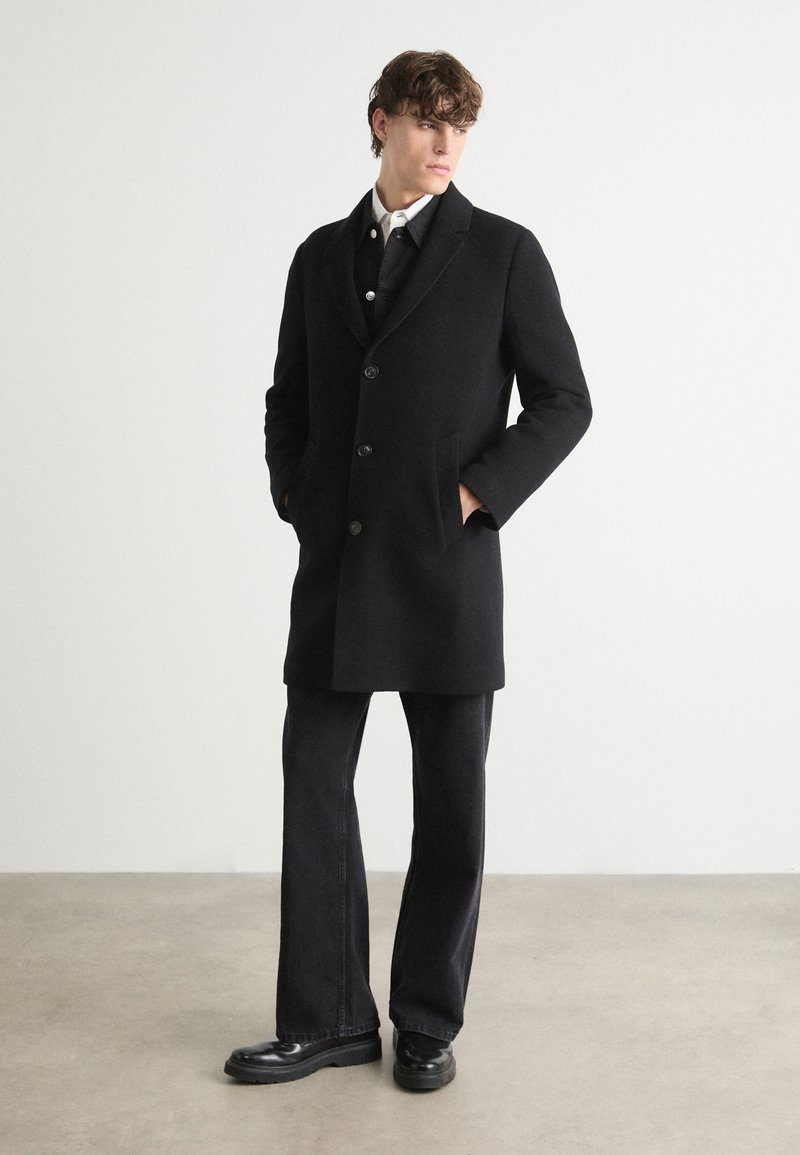 Tommy Hilfiger COAT - Klasisks mētelis - black