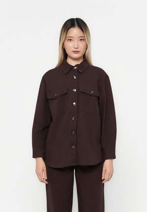 ONLBESSIE SHIRT - Gombos blúz - red mahogany