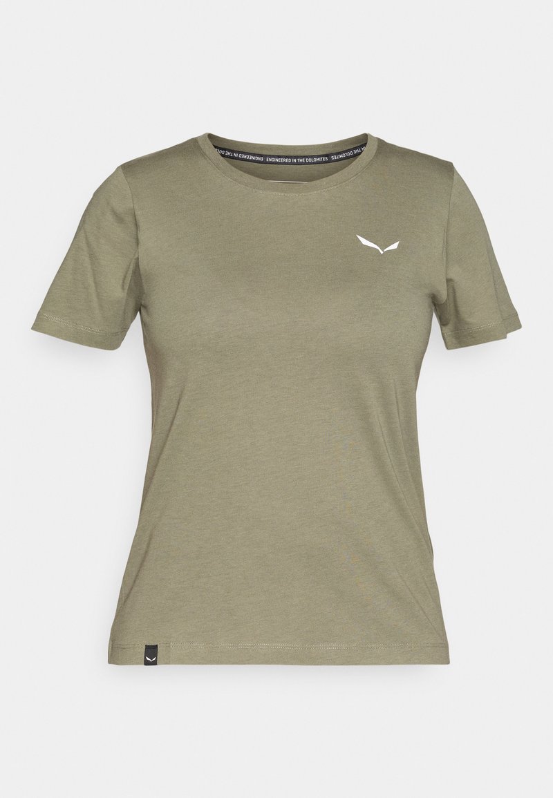 Salewa T-shirt print groen
