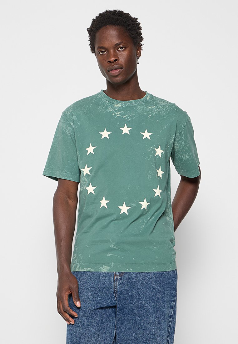 Études T-shirt print groen