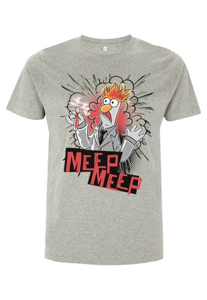 MUPPETS BEAKER MEEP - T-shirts print - melange grey