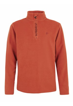 PERFECTY - Fleece trui - brick orange